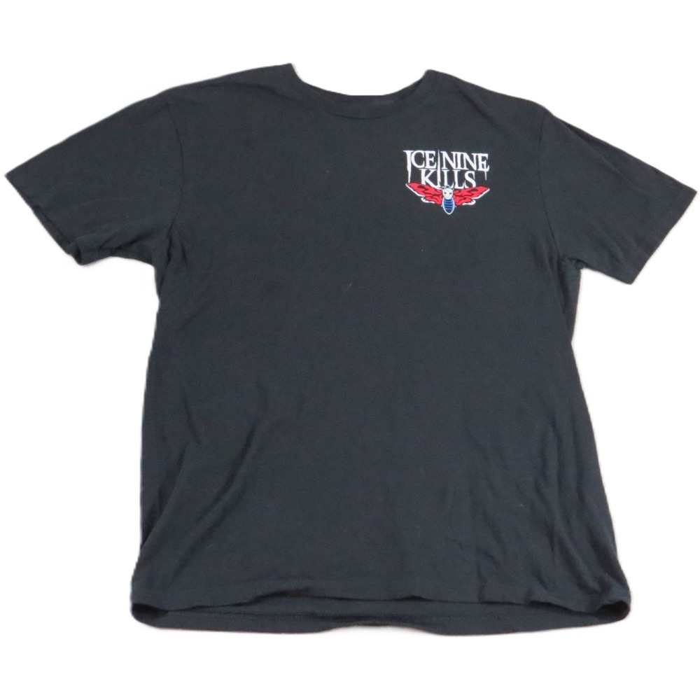 Ice Nine Kills Shirt Men M Black Cotton Meat Greet Silence of Lambs Graphic Band
